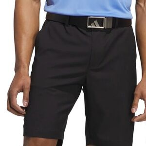 Adidas Men's Classic Black Flat Front Shorts